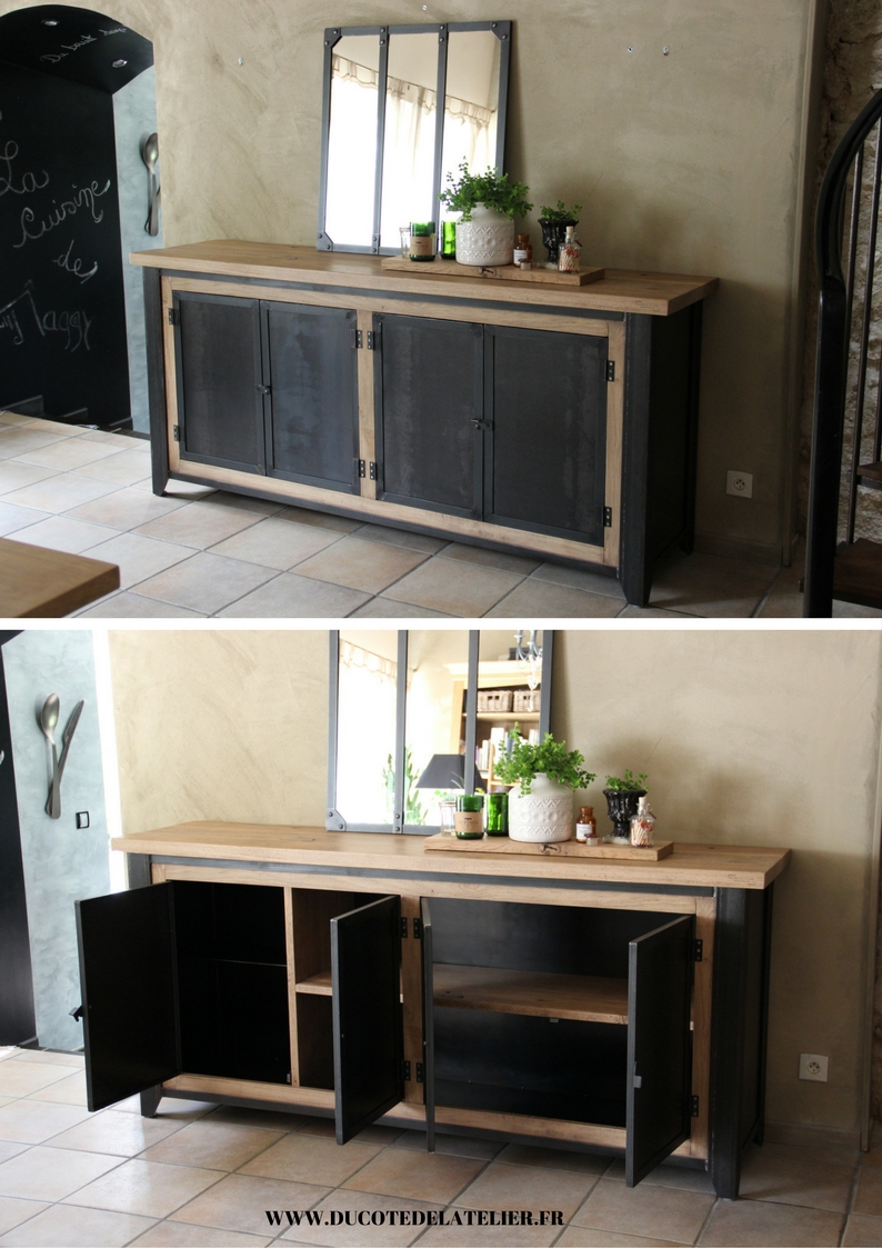  Buffet  avec 4 portes R f 041 Du c t  de l atelier