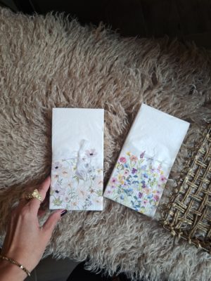 Serviettes en papier - 2 motifs au choix