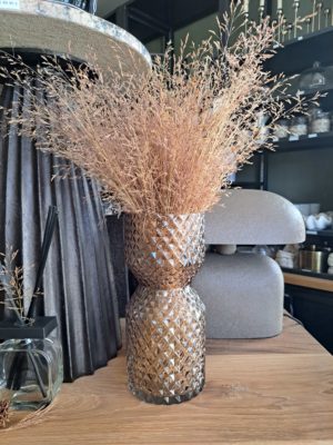Vase fumé